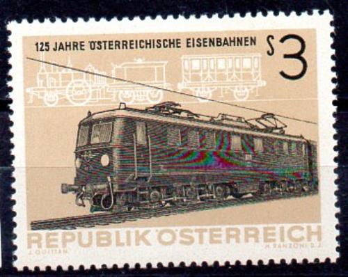 Serie Ferocarriles Austria N ºYvert 964 (nuevo)